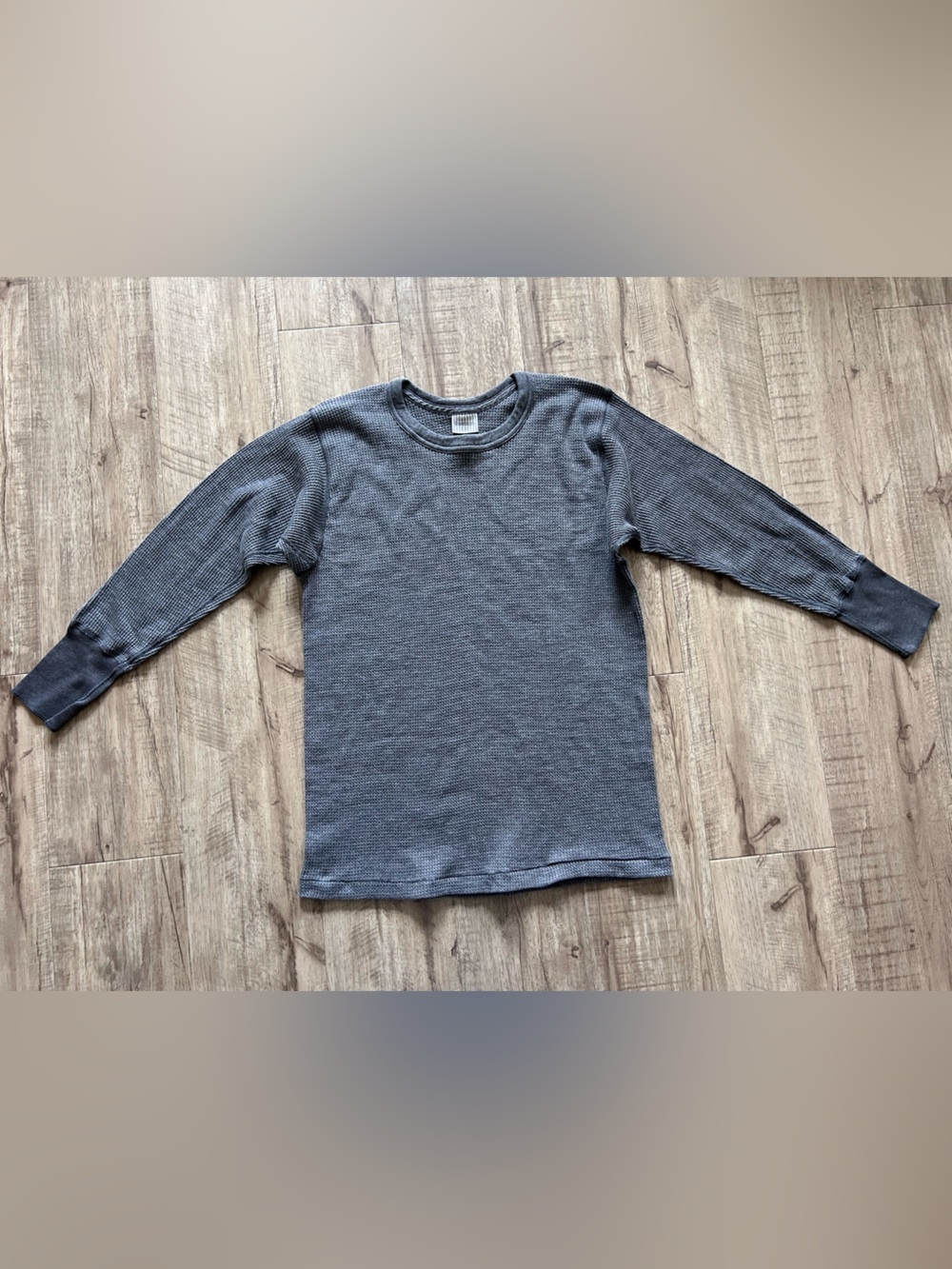 Stanfield’s Long Sleeve Thermal waffle layer work workwear outdoorsy Top Gray